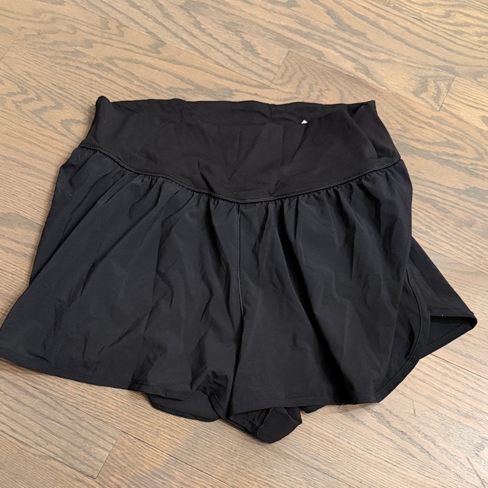 Aerie Black Athletic Shorts XL